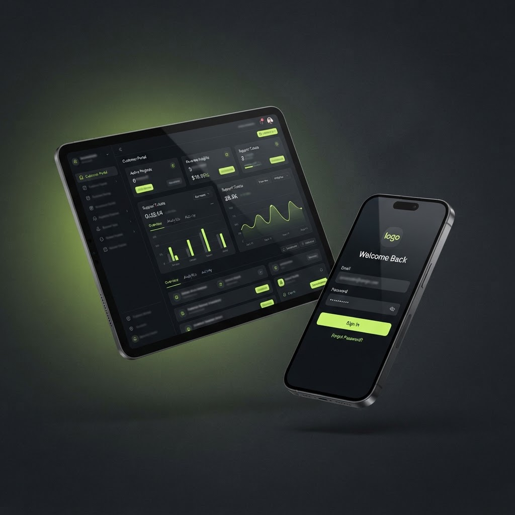 Customer portal & internal tool